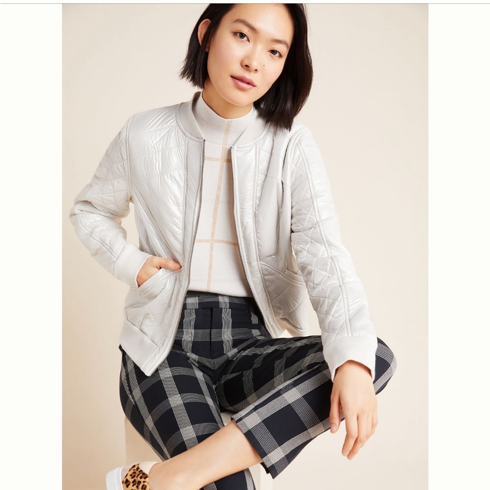 Anthropologie Marrakech Quilted Jacket - Size L